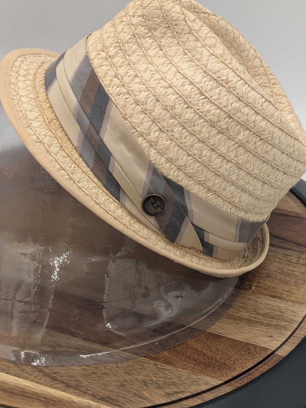 Goorin Bros. "Slick Carter" Diamond Crown Straw Fedora Hat